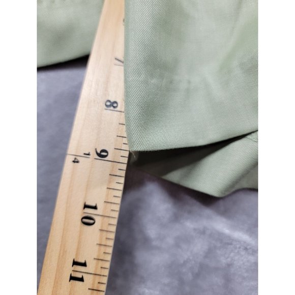 Boccacio Golf Mens Golf Shorts Size 38 sage green Pleated, Pockets - Picture 6 of 8